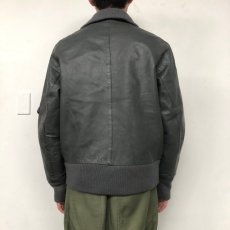 画像5: ドイツ軍 "民間用model" Flight Leather Jacket (5)