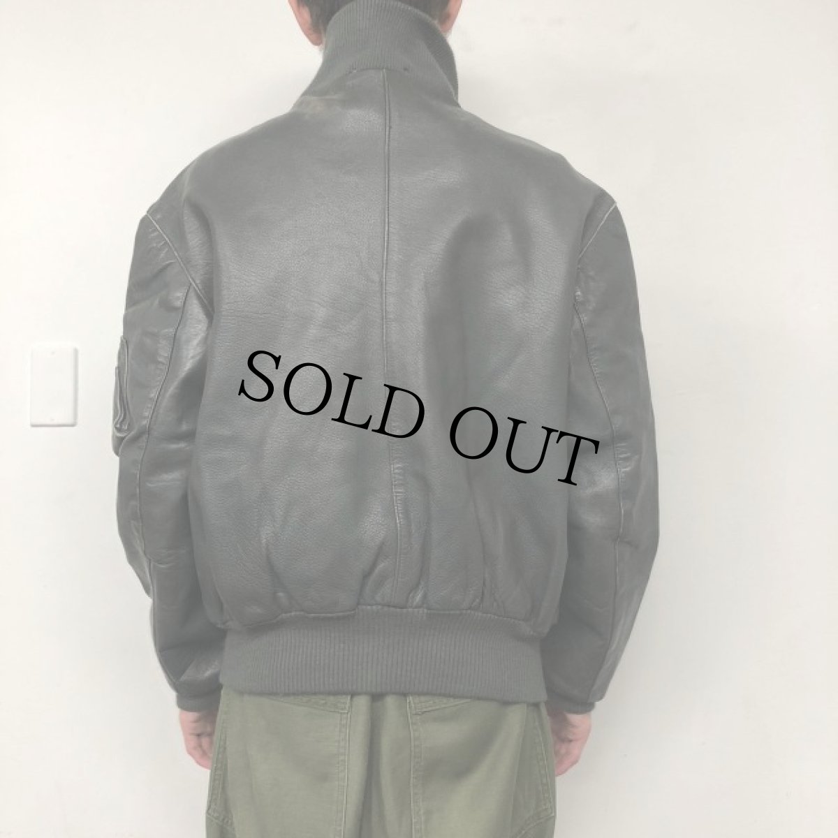 画像5: ドイツ軍 Flight Leather Jacket (5)