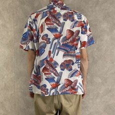 画像5: 60's Unknown Seersucker Hawaiian Shirt (5)