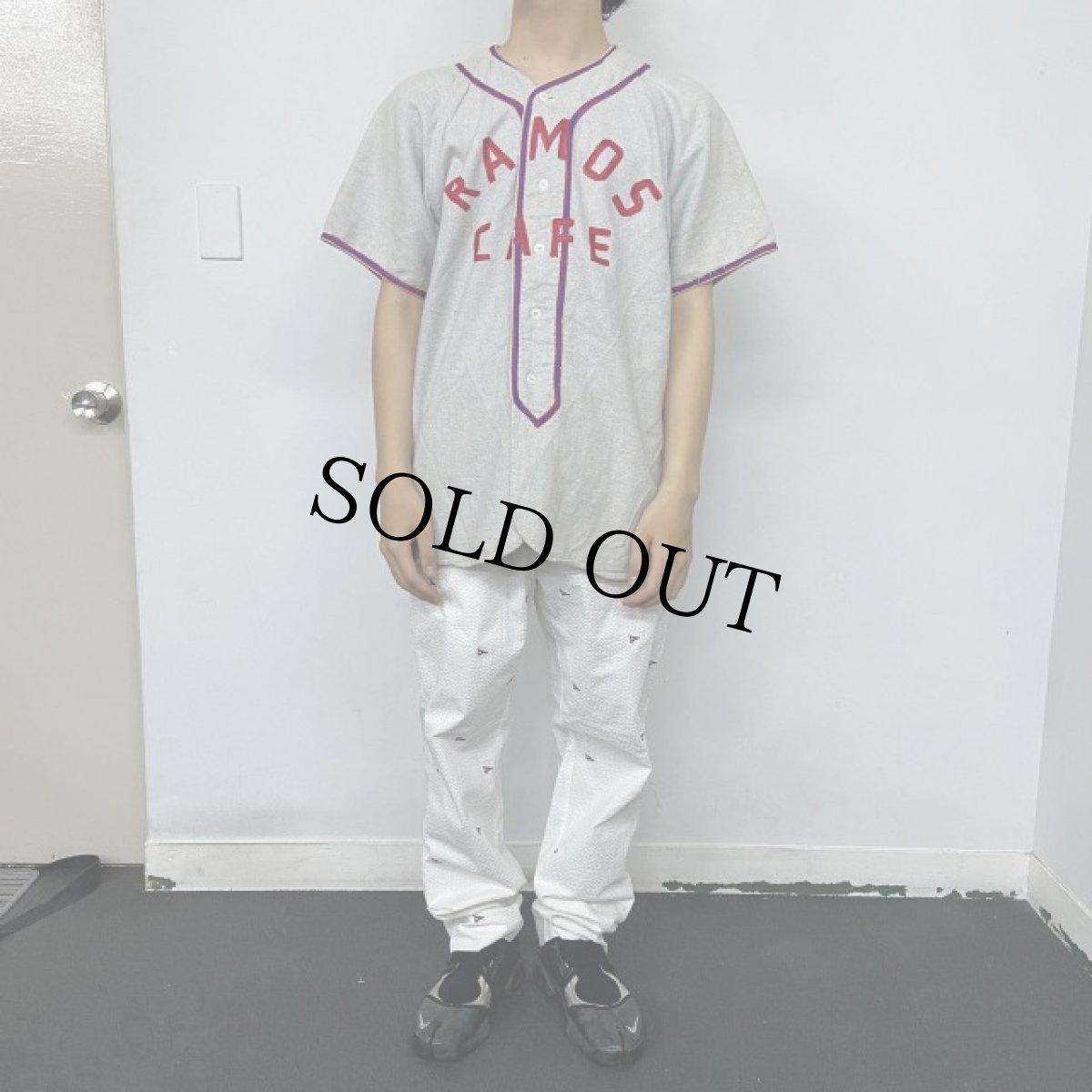 画像3: 40's〜50's McGREGOR USA製 "RAMOS CAFE" Wool Baseball shirt 40 (3)