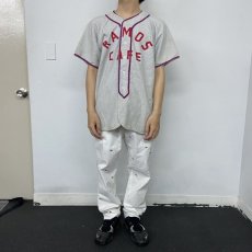 画像3: 40's〜50's McGREGOR USA製 "RAMOS CAFE" Wool Baseball shirt 40 (3)