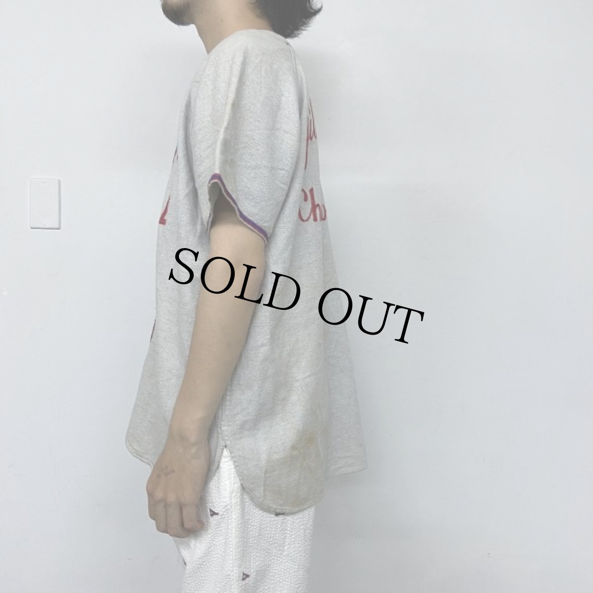 画像5: 40's〜50's McGREGOR USA製 "RAMOS CAFE" Wool Baseball shirt 40 (5)