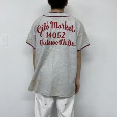 画像6: 40's〜50's McGREGOR USA製 "RAMOS CAFE" Wool Baseball shirt 40 (6)