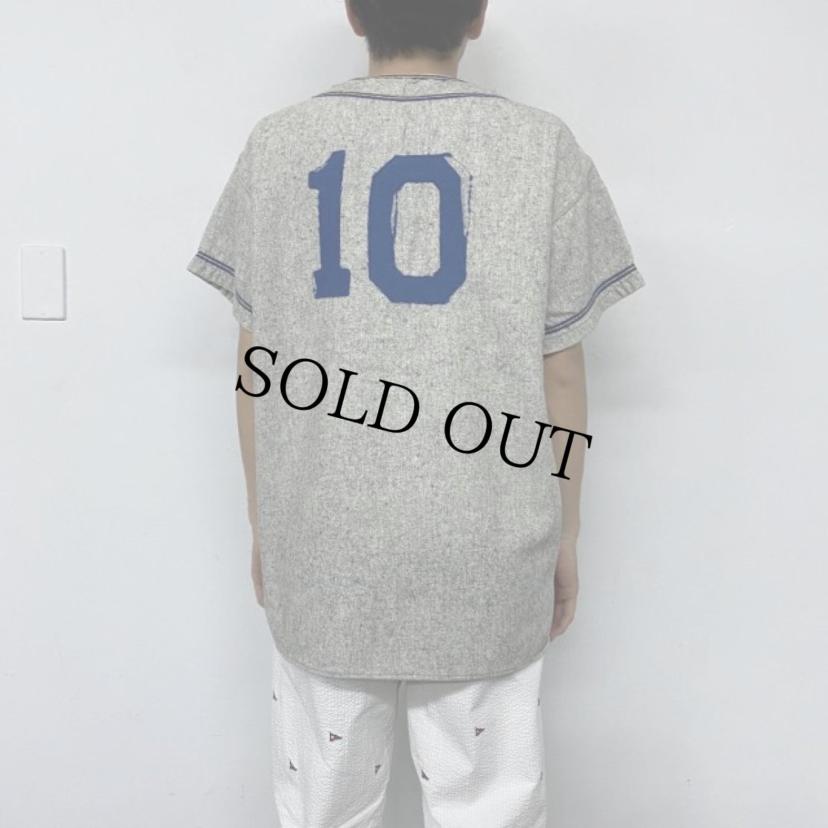 画像5: 40's〜50's "LEGION" Frannel Baseball shirt (5)