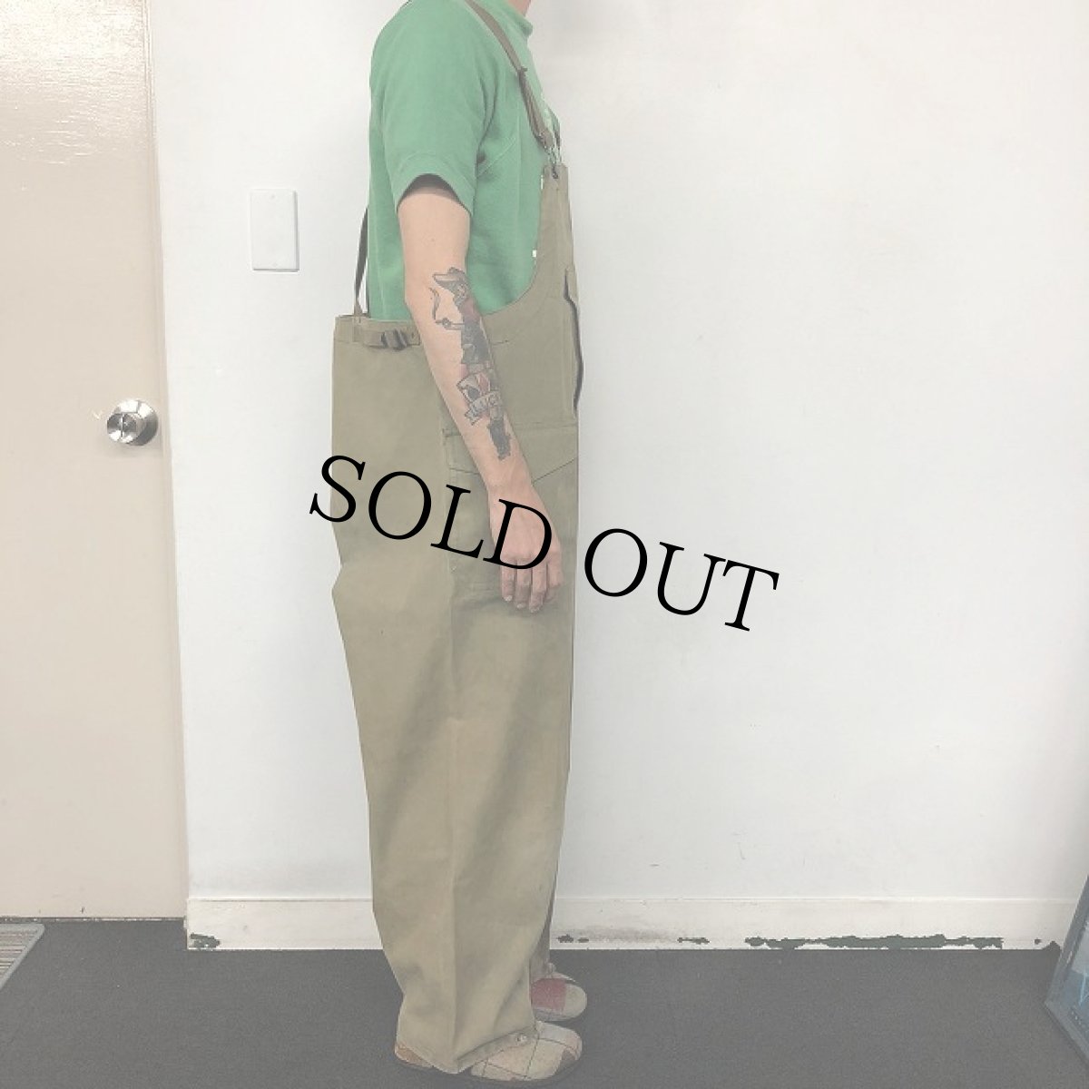 画像3: 40's U.S.NAVY N-2 Rain overall Small (3)