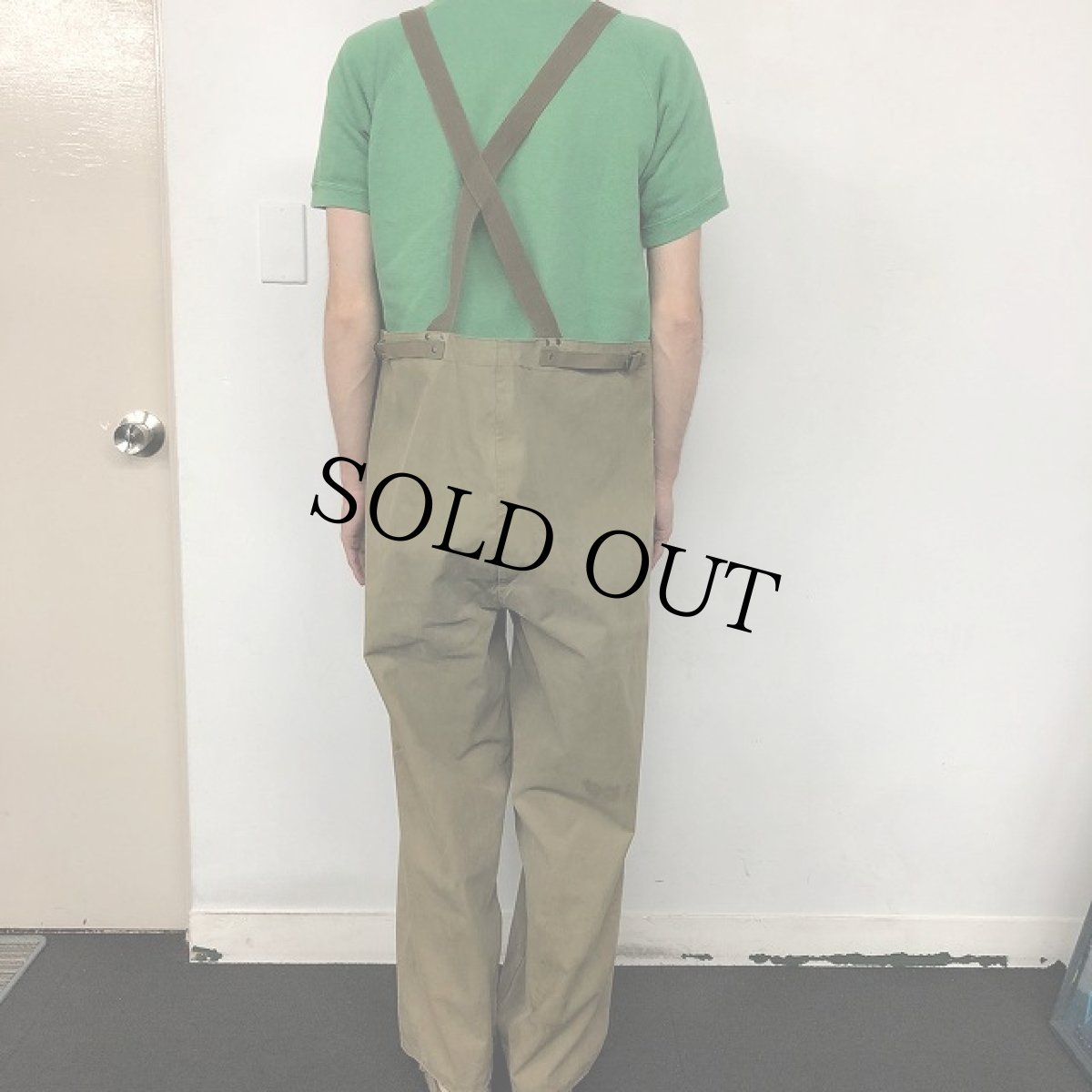 画像4: 40's U.S.NAVY N-2 Rain overall Small (4)