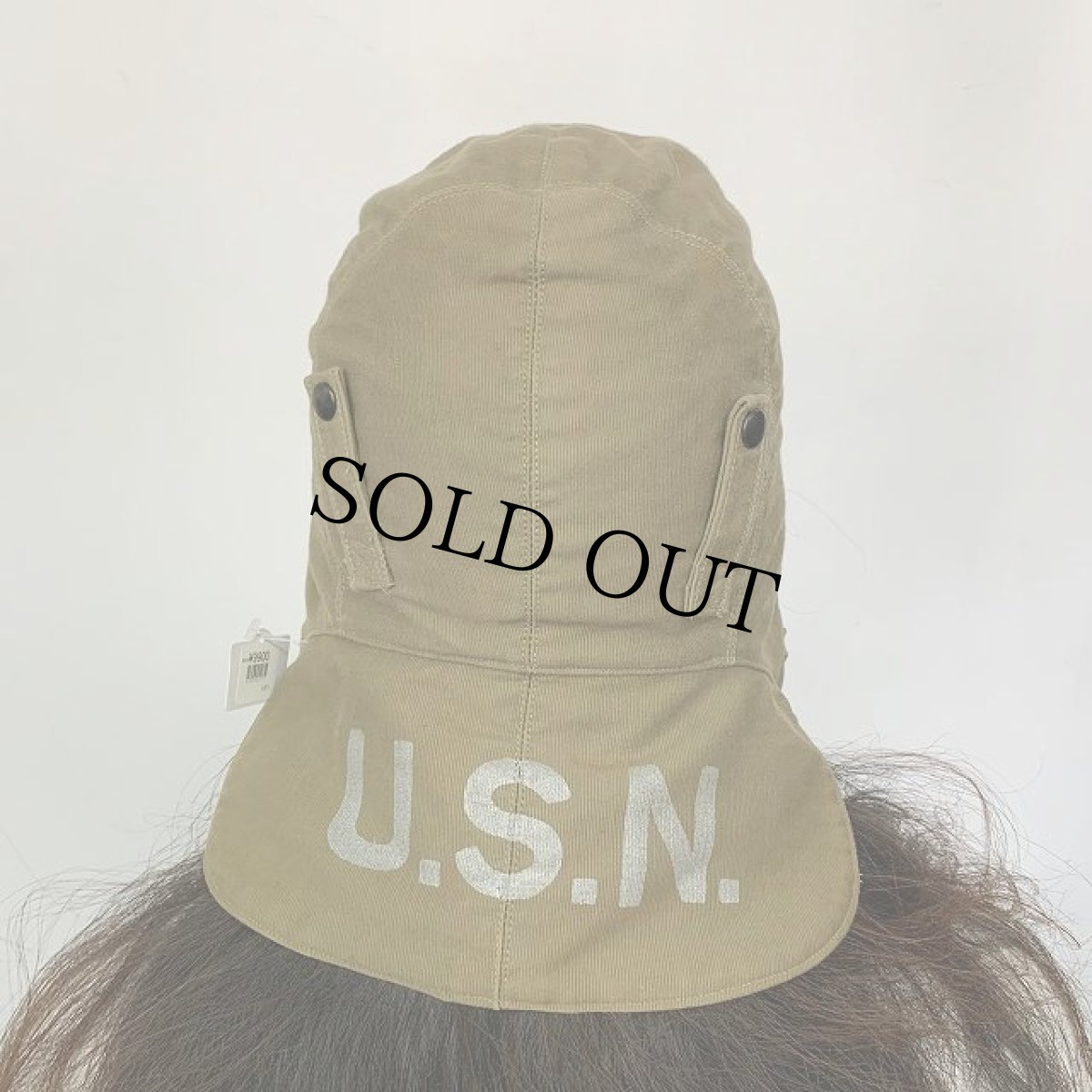 画像4: 40's U.S.NAVY デッキCAP 6 7/8 (4)