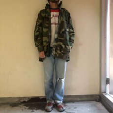 画像2: 90's U.S.MILITARY ECWCS GORE-TEX ウッドランドカモ パーカ SMALL-LONG (2)