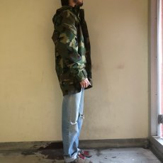 画像3: 90's U.S.MILITARY ECWCS GORE-TEX ウッドランドカモ パーカ SMALL-LONG (3)