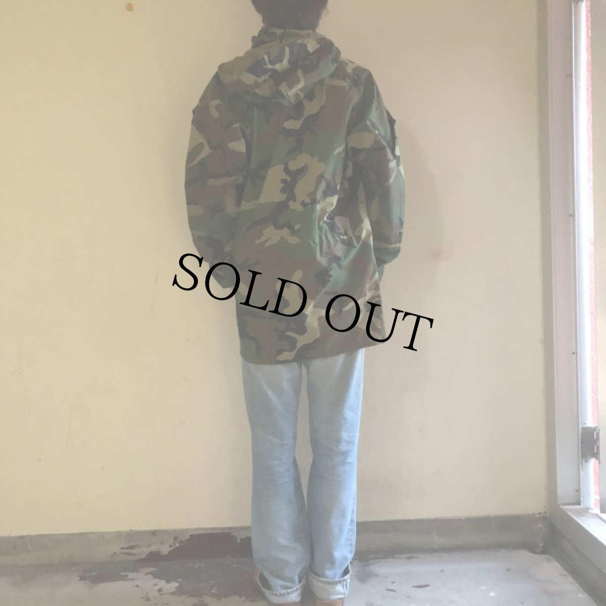 画像4: 90's U.S.MILITARY ECWCS GORE-TEX ウッドランドカモ パーカ SMALL-LONG (4)