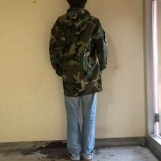 画像4: 90's U.S.MILITARY ECWCS GORE-TEX ウッドランドカモ パーカ SMALL-LONG (4)