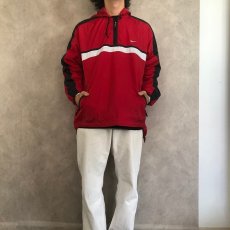 画像2: NIKE ナイロンアノラックパーカ L (2)
