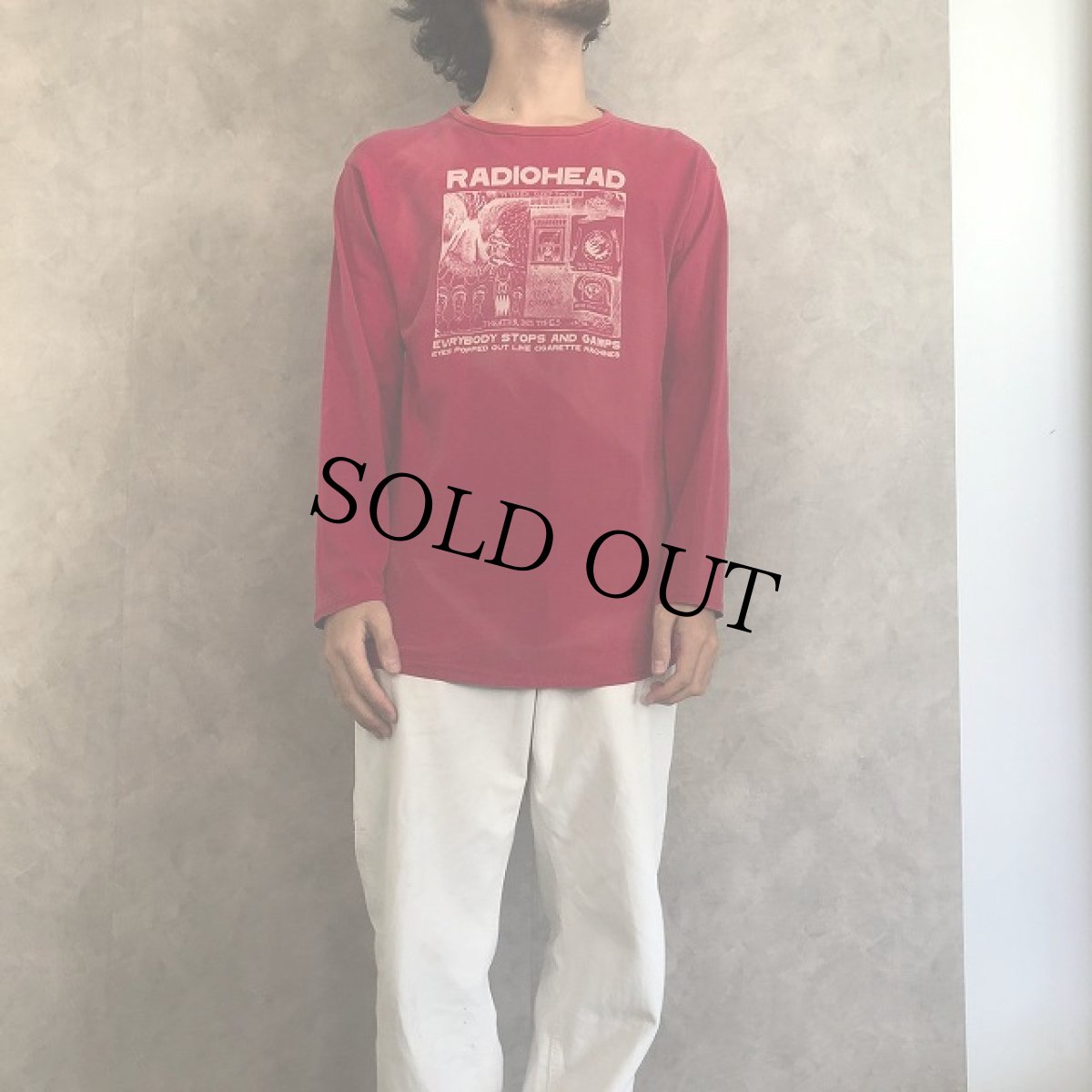 画像3: 2000 RADIOHEAD "KID A" バンドロンT L (3)