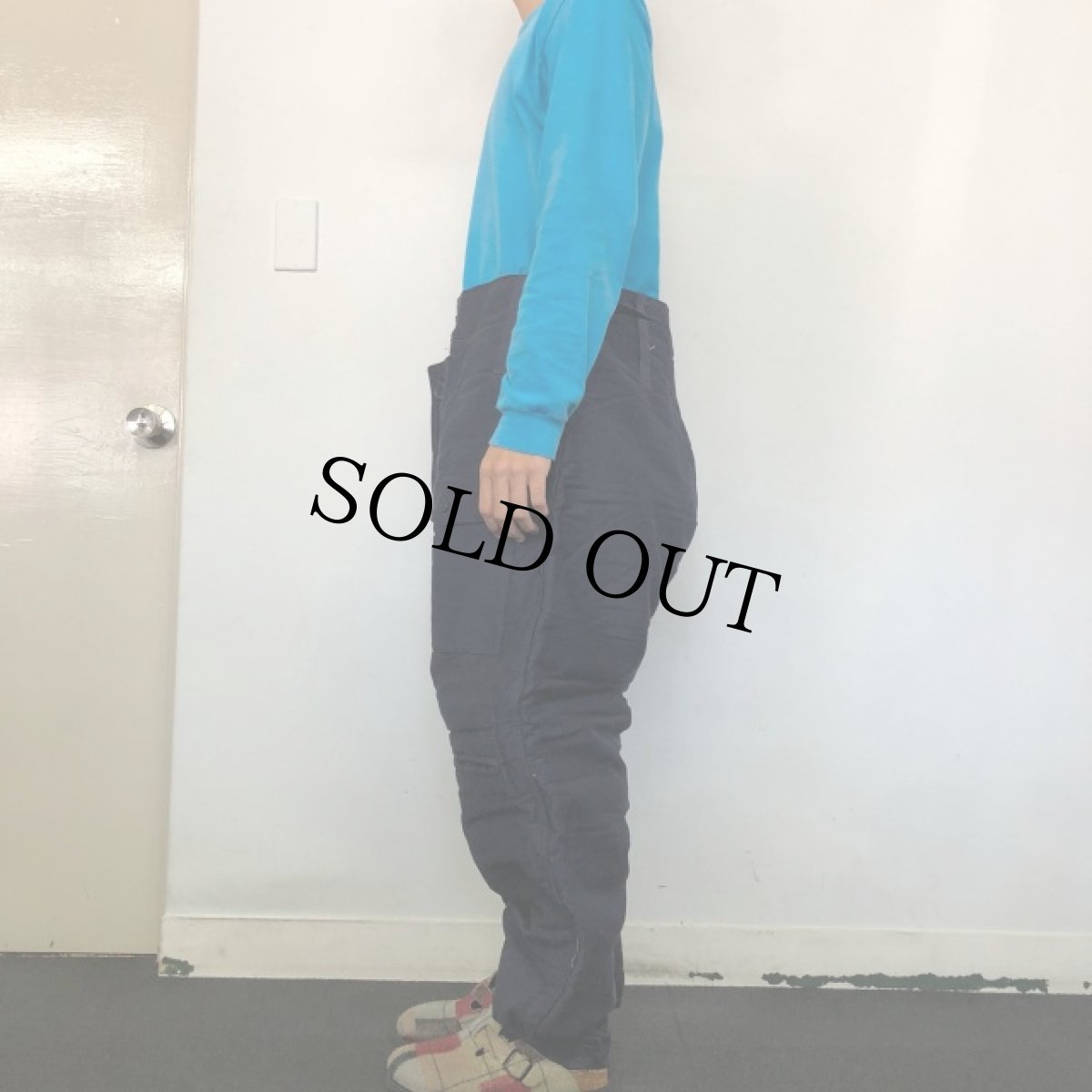 画像3: 50's ROYAL NAVY "SUBMARINE" ARCTIC TROUSERS DEADSTOCK (3)