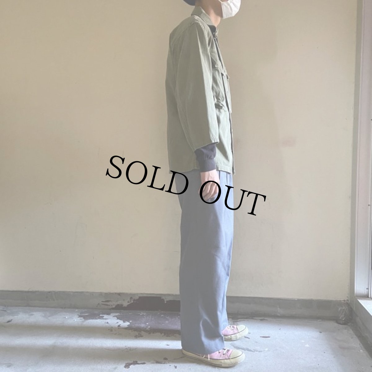 画像3: 40〜50's U.S.ARMY 13スター M-43 HBTジャケット 34R (3)