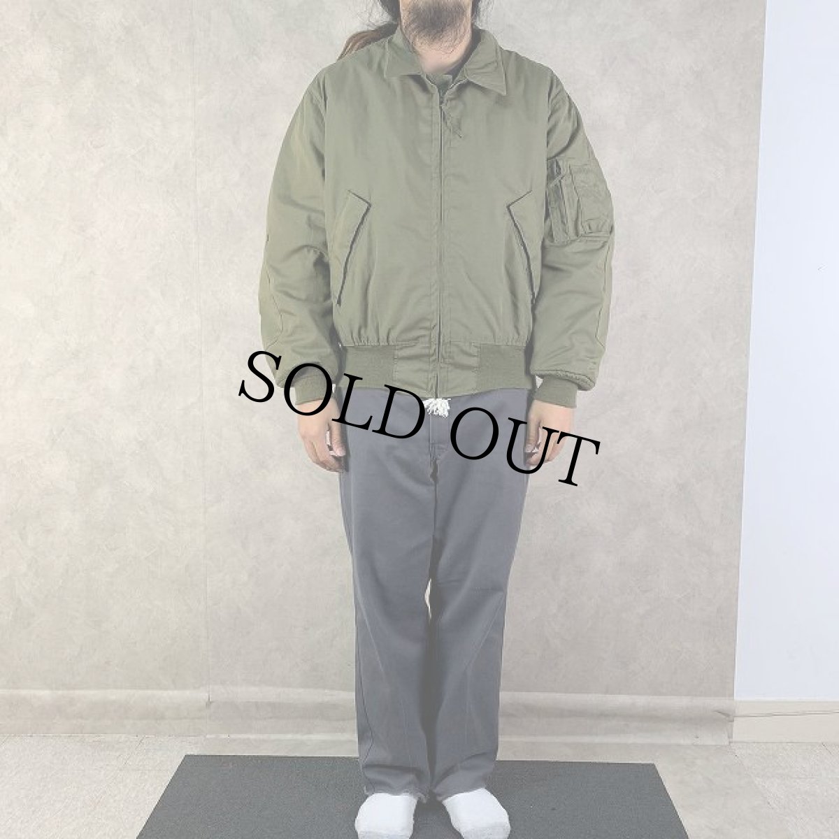 画像2: 90's U.S.ARMY CVC タンカースジャケット ノーメックス LARGE-REGULAR (2)