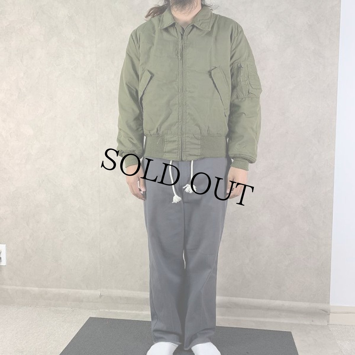 画像2: 80's U.S.ARMY CVC タンカースジャケット ノーメックス MEDIUM-REGULAR (2)