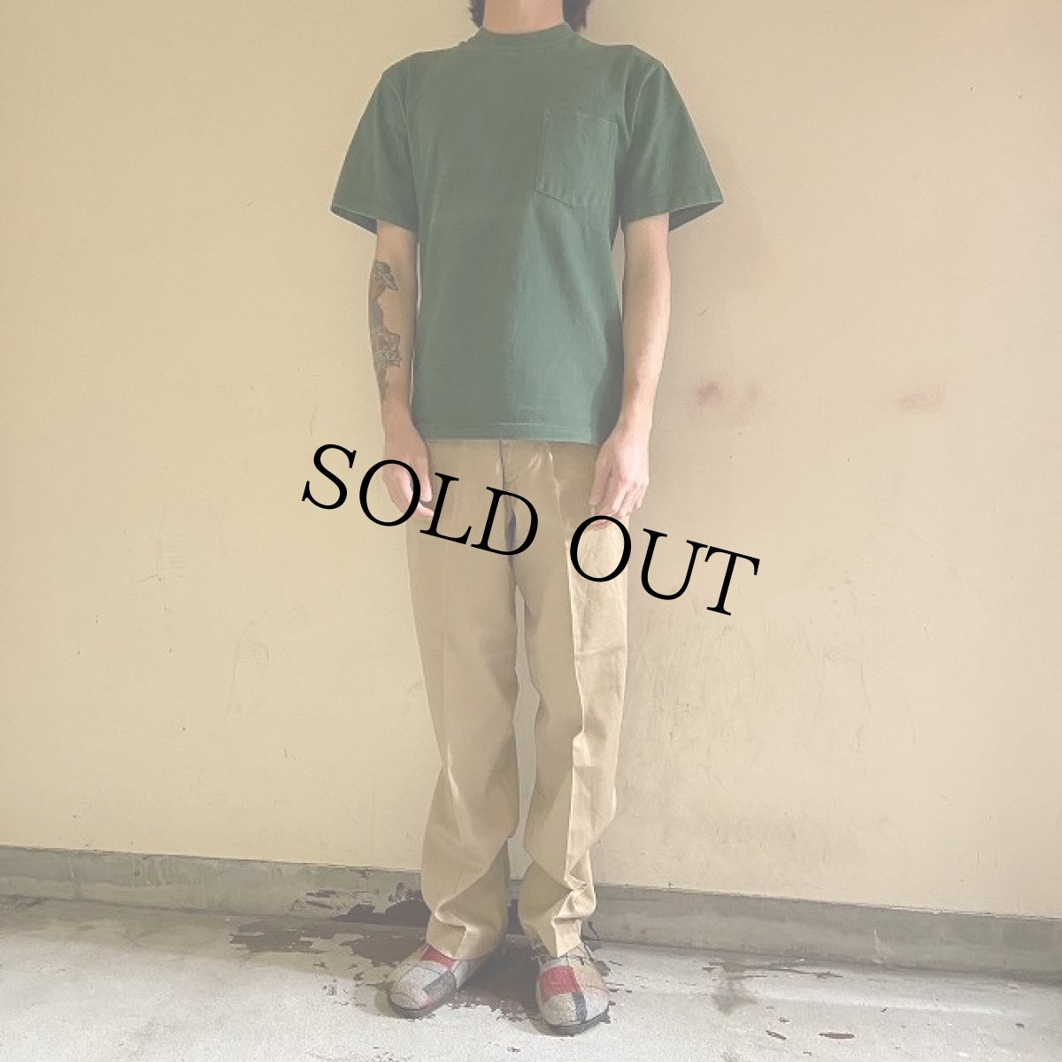 画像2: 70's U.S.ARMY チノトラウザーズ W28 (2)