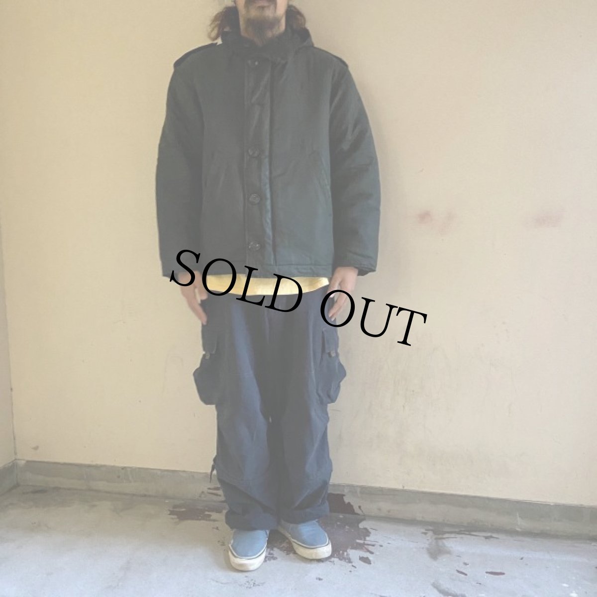 画像2: 80's ROYAL CANADIAN NAVY INTERMEDIATE COLD WEATHER PARKA 66/40 (2)