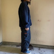 画像3: patagonia USA製 クラシックレトロカーディガン ネイビー L (3)