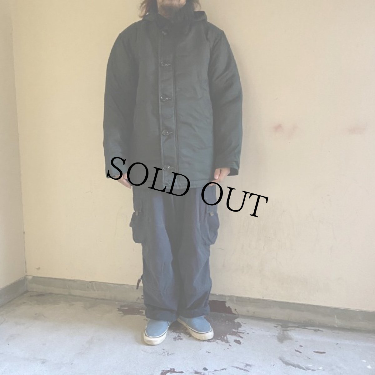 画像2: 80's ROYAL CANADIAN NAVY INTERMEDIATE COLD WEATHER PARKA 74/36 (2)