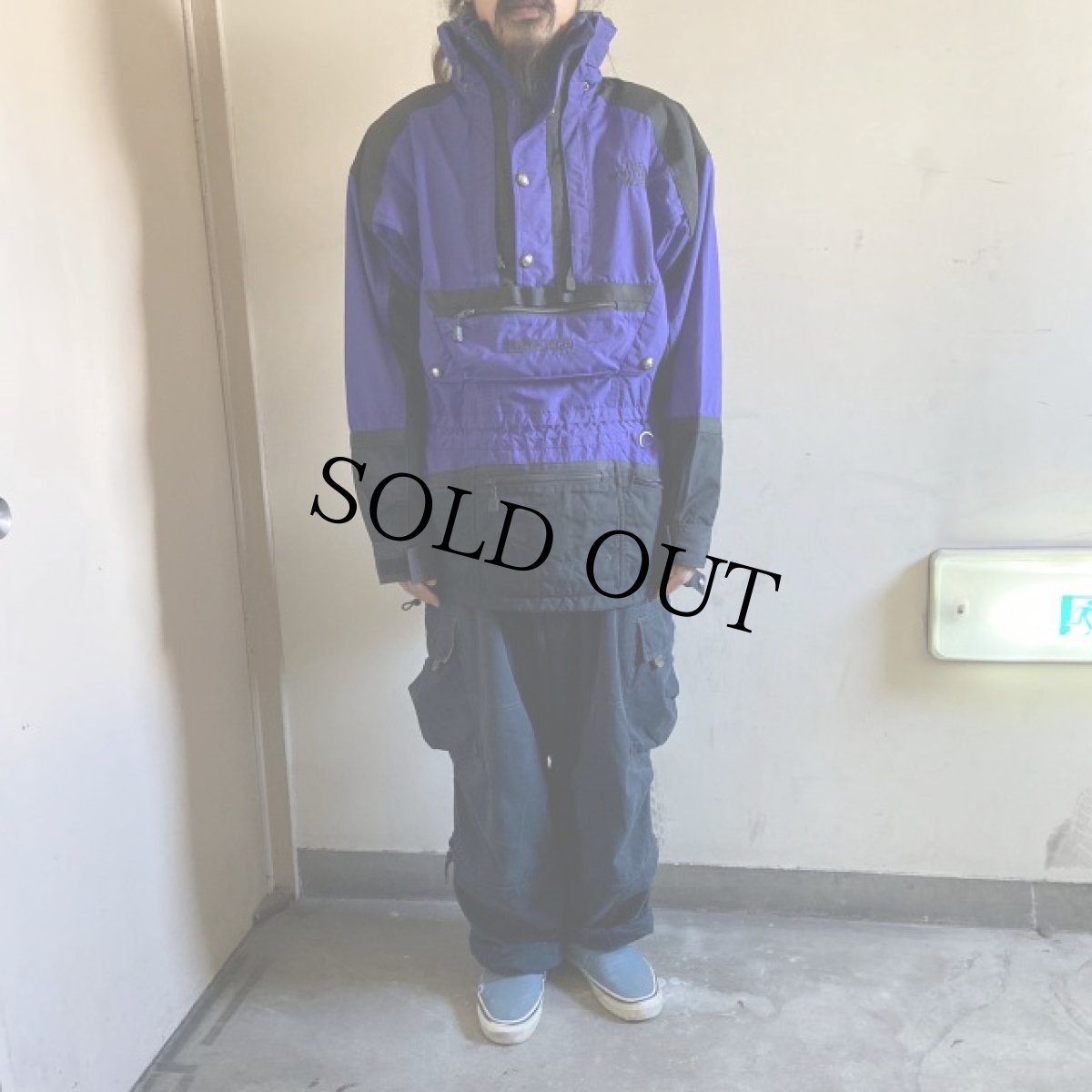 画像2: 90's THE NORTH FACE "STEEP TECH" マウンテンパーカ M (2)