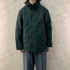 画像2: 80's ROYAL CANADIAN NAVY INTERMEDIATE COLD WEATHER PARKA MEDIUM (2)