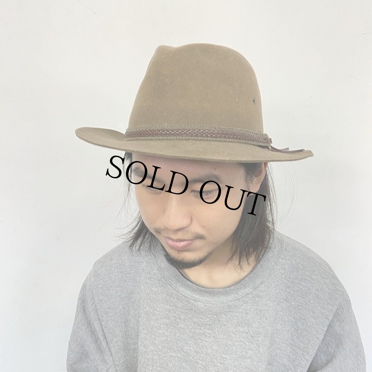 画像2: VINTAGE STETSON MALLORY HAT 7 1/2 (2)