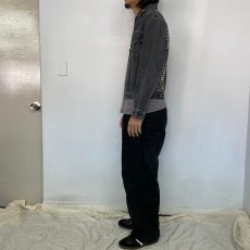 画像3: 80's〜 Levi's USA製 70506-0529 カスタム ブラックデニムジャケット SIZE38R (3)