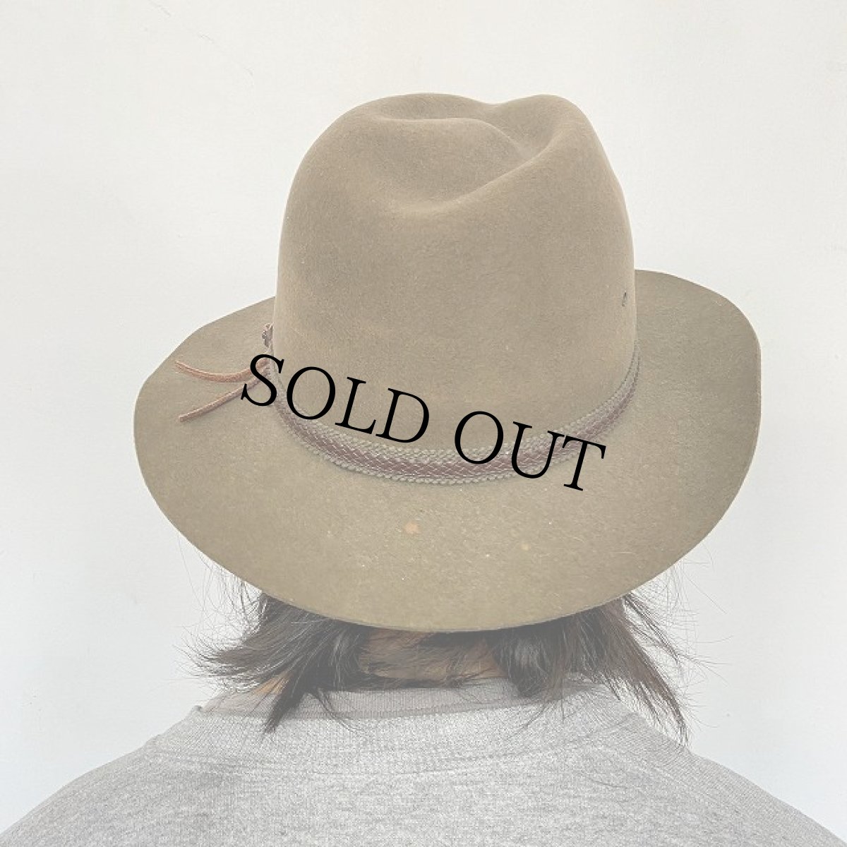 画像4: VINTAGE STETSON MALLORY HAT 7 1/2 (4)