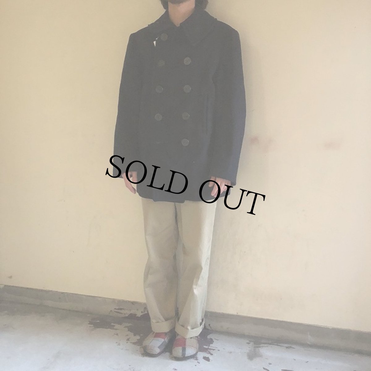 画像2: 40's US.NAVY 10ボタン Pコート (2)