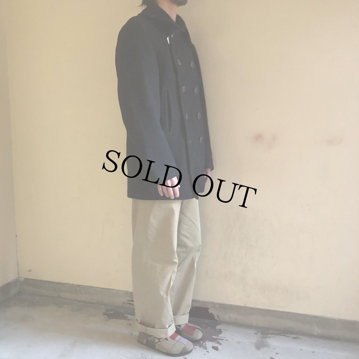 画像3: 40's US.NAVY 10ボタン Pコート (3)