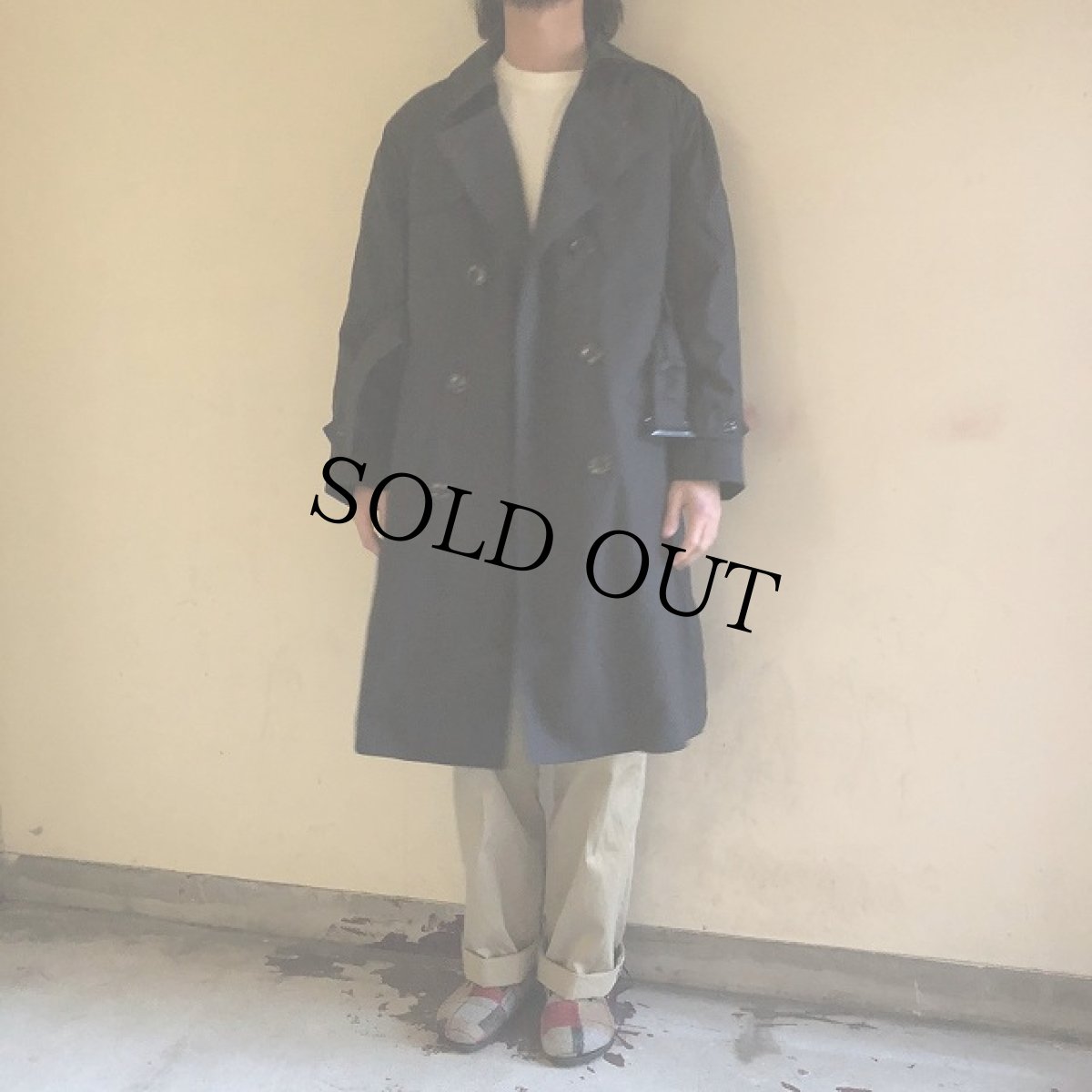 画像2: U.S.ARMY ライナー付き トレンチコート ブラック 40XS (2)