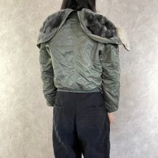 画像4: 70's U.S.AF N-2B Flight Jacket MEDIUM (4)