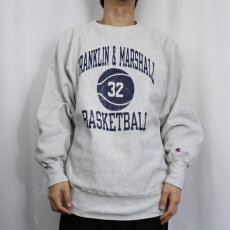 画像2: 90's Champion REVERSE WEAVE USA製 プリントスウェット XL (2)