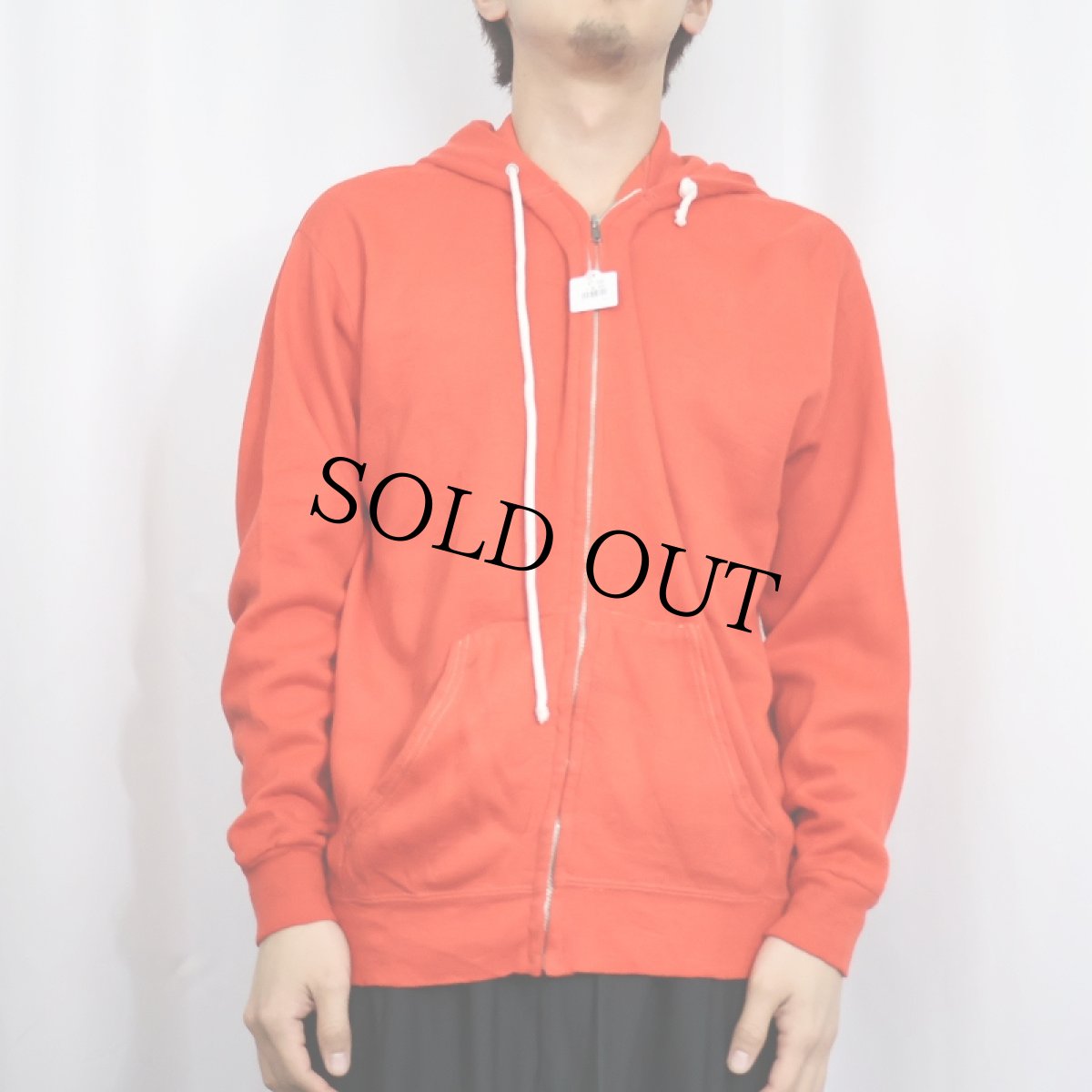 画像2: 70〜80's 無地スウェットジップパーカー (2)