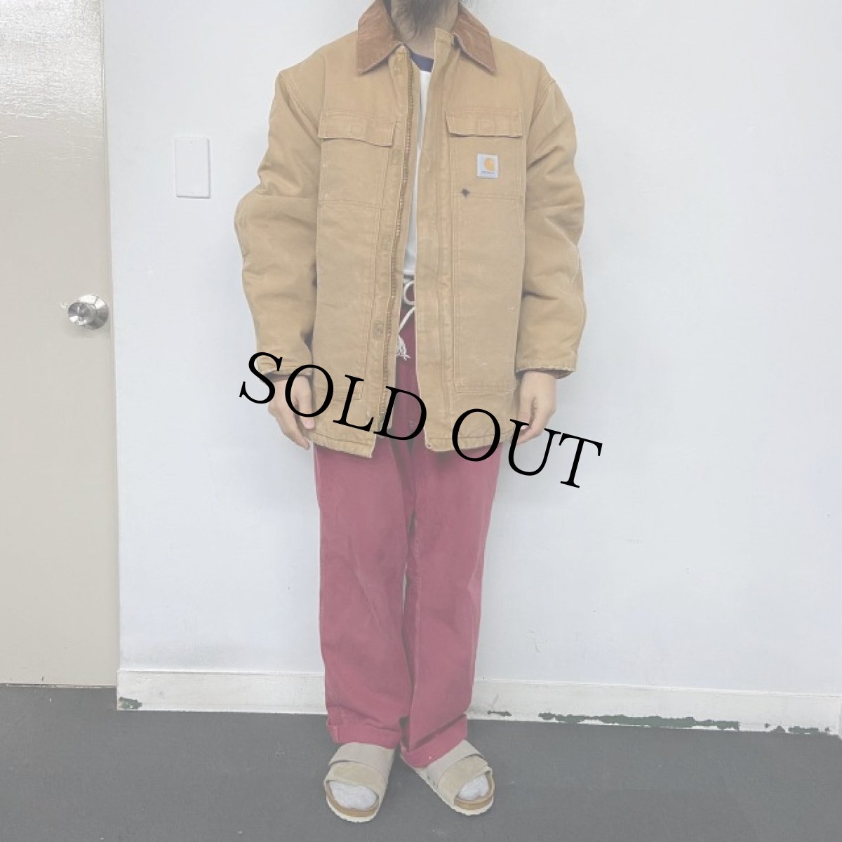 画像2: Carhartt USA製 ダックトラディショナルコート 50 (2)