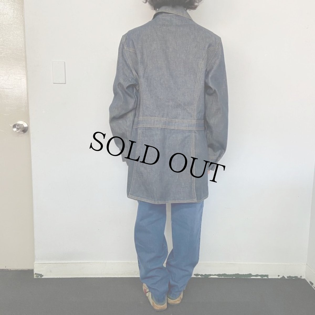 画像4: 70's Levi's 70671-0217 USA製 デニムブッシュジャケット XL (4)