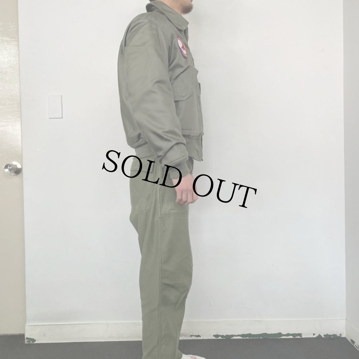 画像3: 80's U.S.AIR FORCE CWU-45/P Flight Jacket SMALL (3)