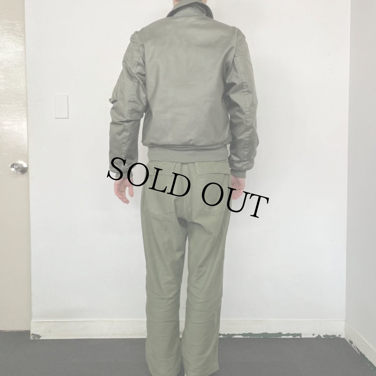 画像4: 80's U.S.AIR FORCE CWU-45/P Flight Jacket SMALL (4)