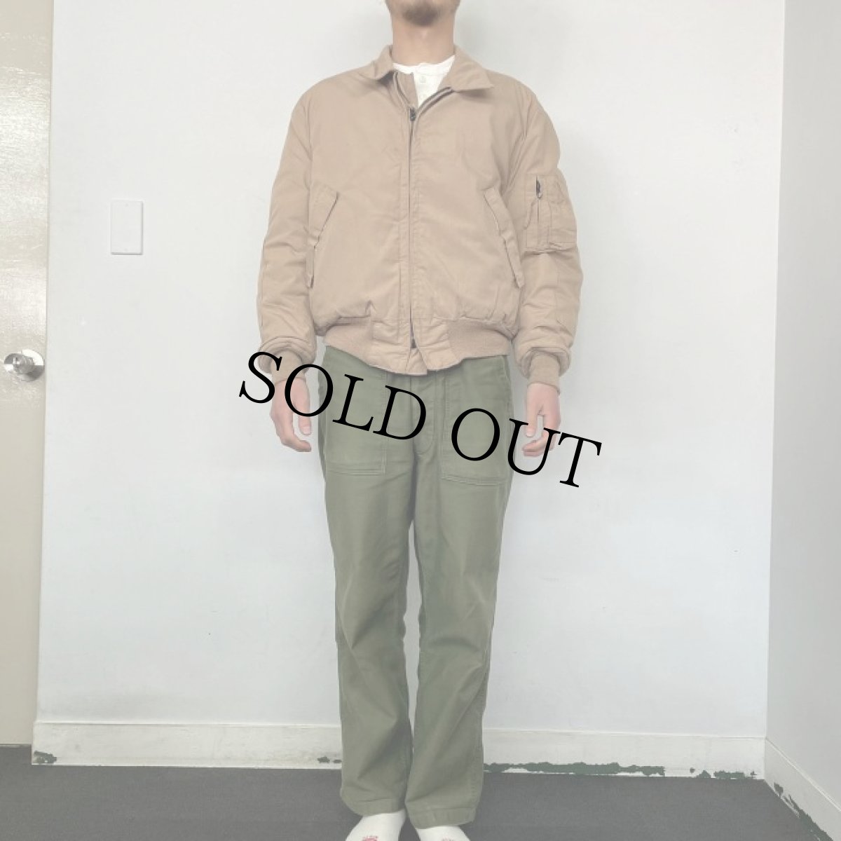 画像2: 2000's U.S.ARMY C.V.C タンカースジャケット タンカラー MEDIUM-REGULAR (2)