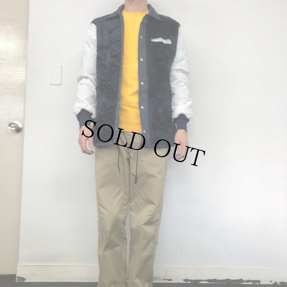 画像6: 80〜90's HILTON USA製 裏ボア ナイロンコーチジャケット M (6)