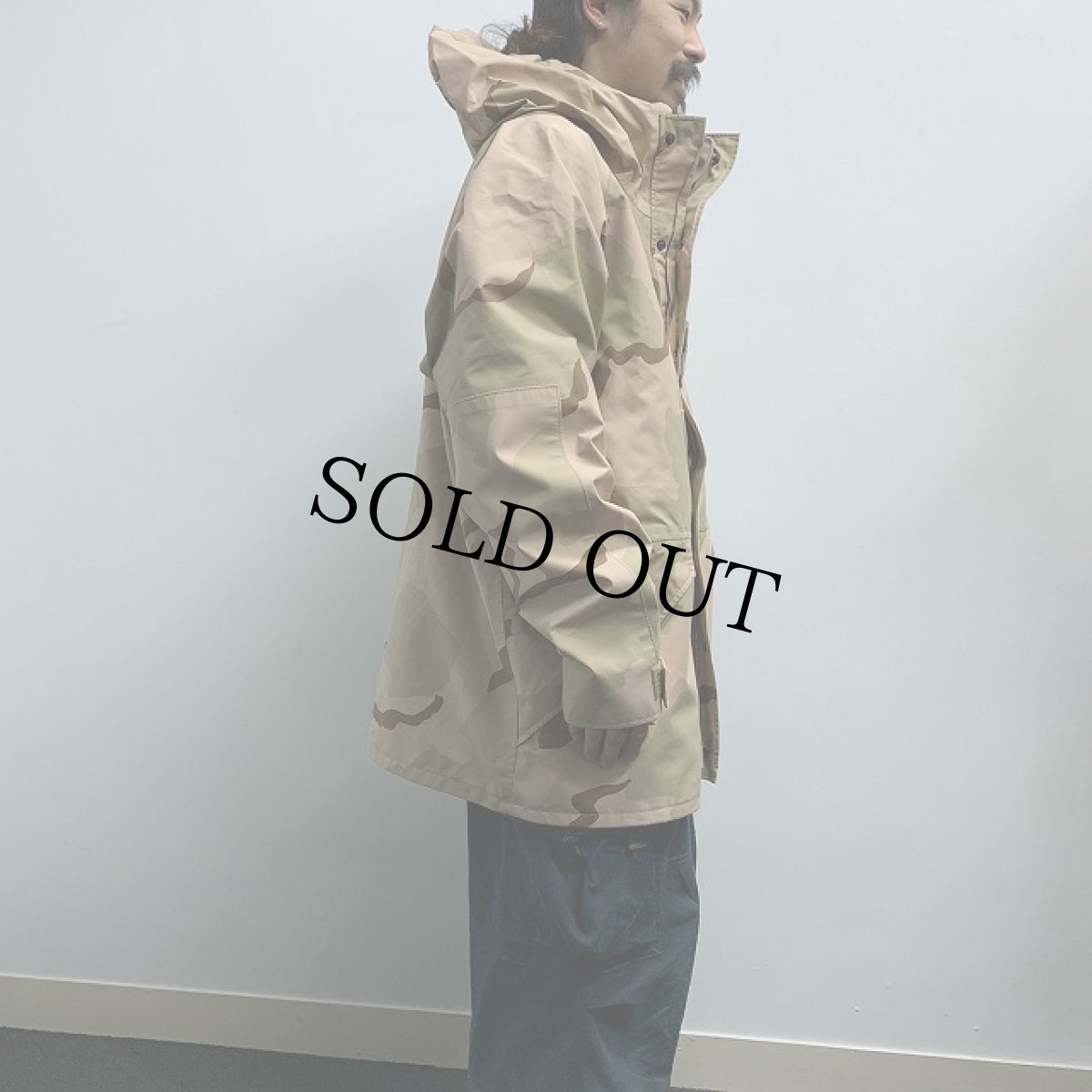 画像3: 2000's U.S.MILITARY ECWCS デザートカモ GORE-TEXパーカ X-LARGE-LONG (3)