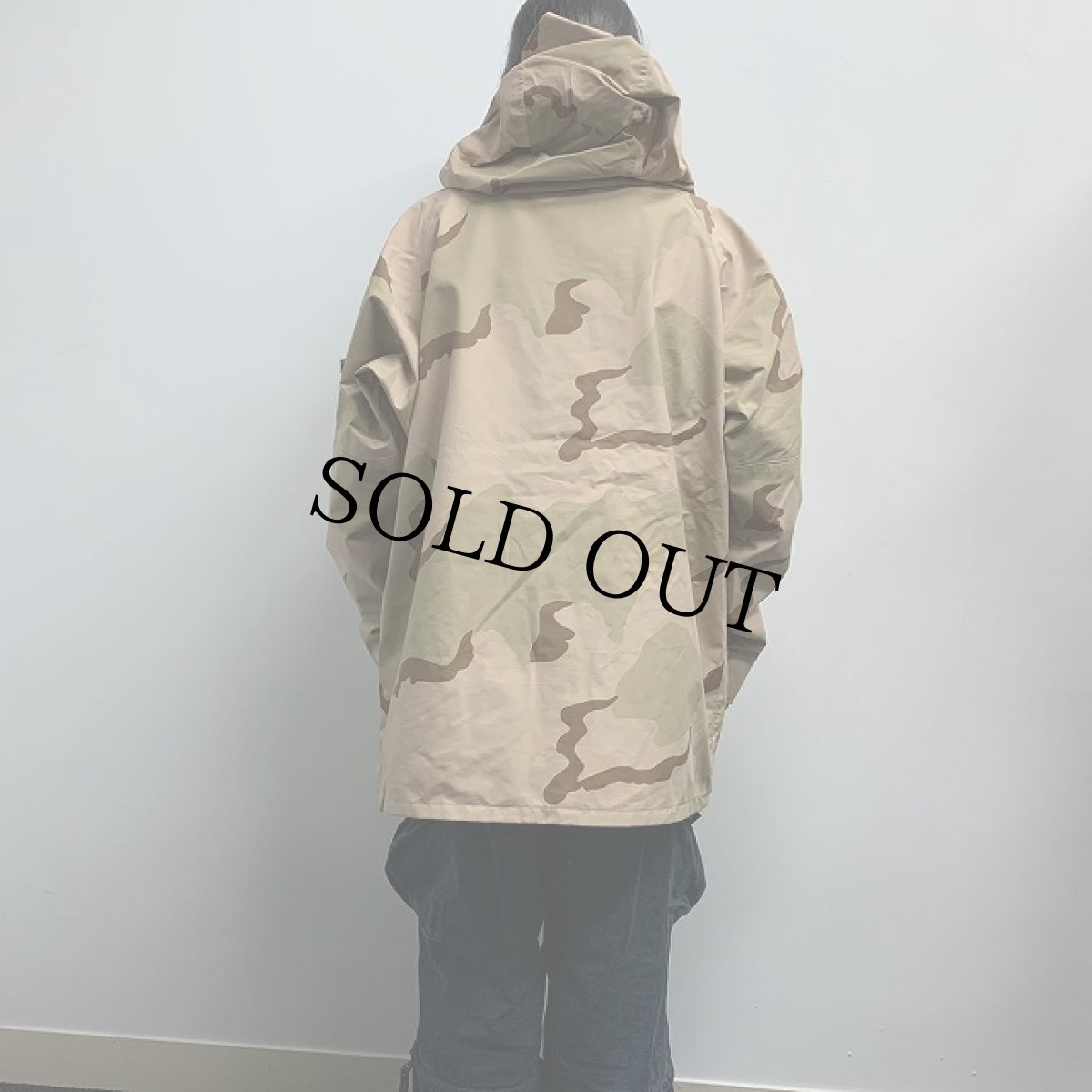 画像4: 2000's U.S.MILITARY ECWCS デザートカモ GORE-TEXパーカ X-LARGE-LONG (4)