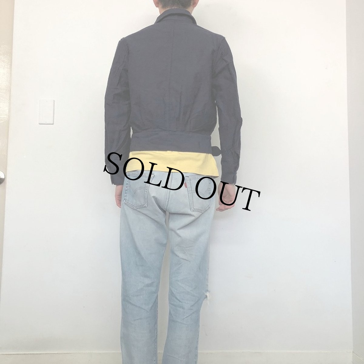 画像4: 40's ROYAL NAVY / Marine Corp BLOUSES WORKING DRESS 8? (4)