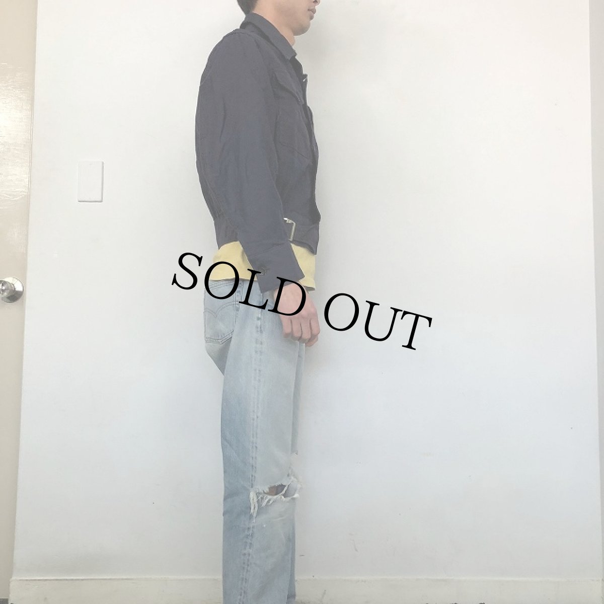 画像3: 40's ROYAL NAVY / Marine Corp BLOUSES WORKING DRESS 8? (3)