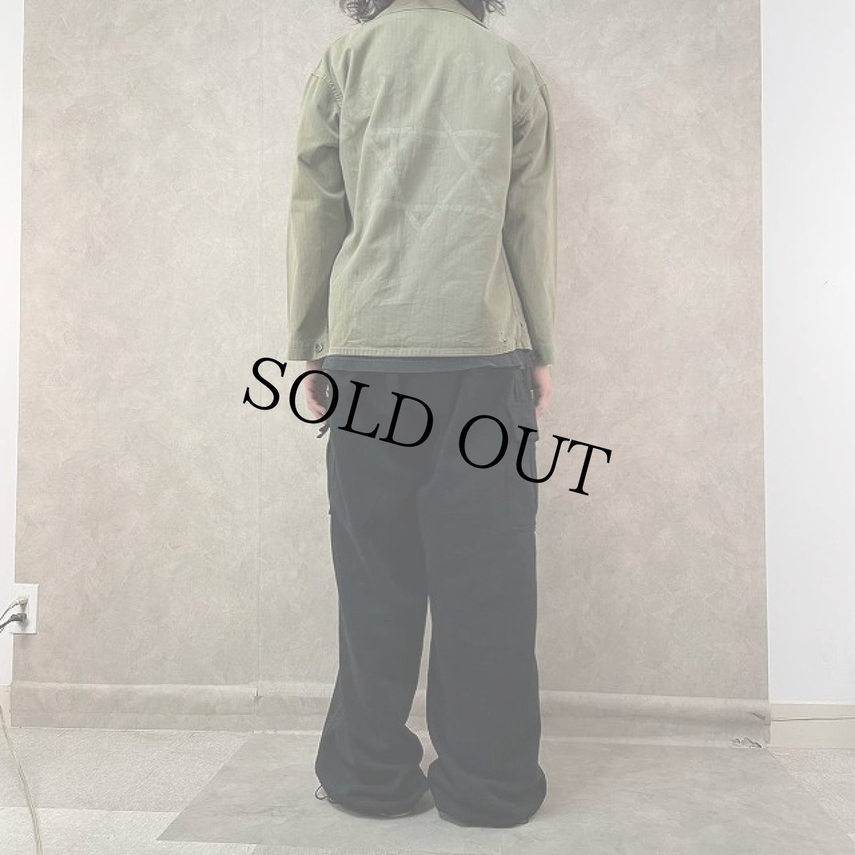 画像5: 40's USMC P-41 ハンドペイント入り HBTジャケット (5)