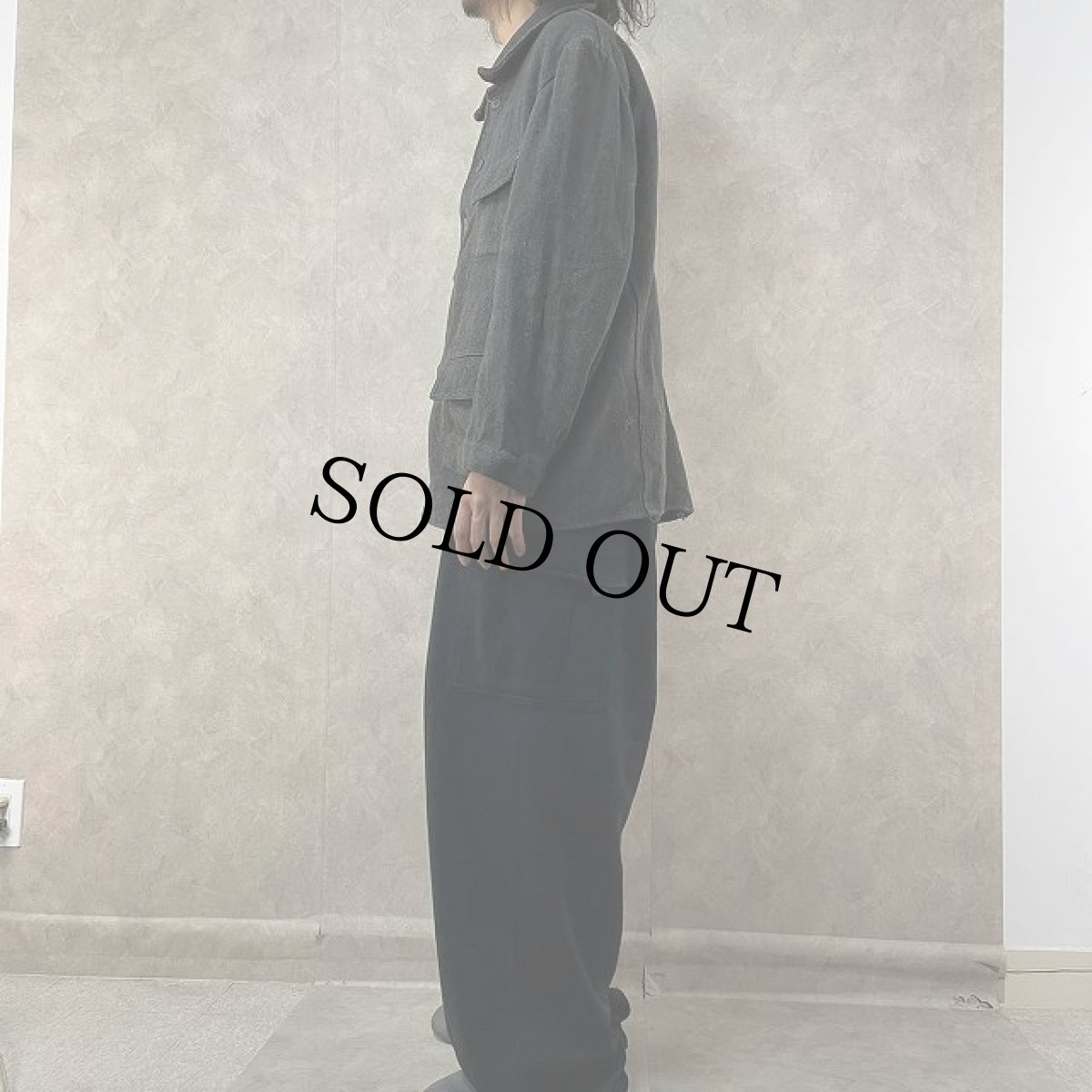 画像3: 40's ''Pascal Draperie'' FRENCH ワークウールジャケット (3)