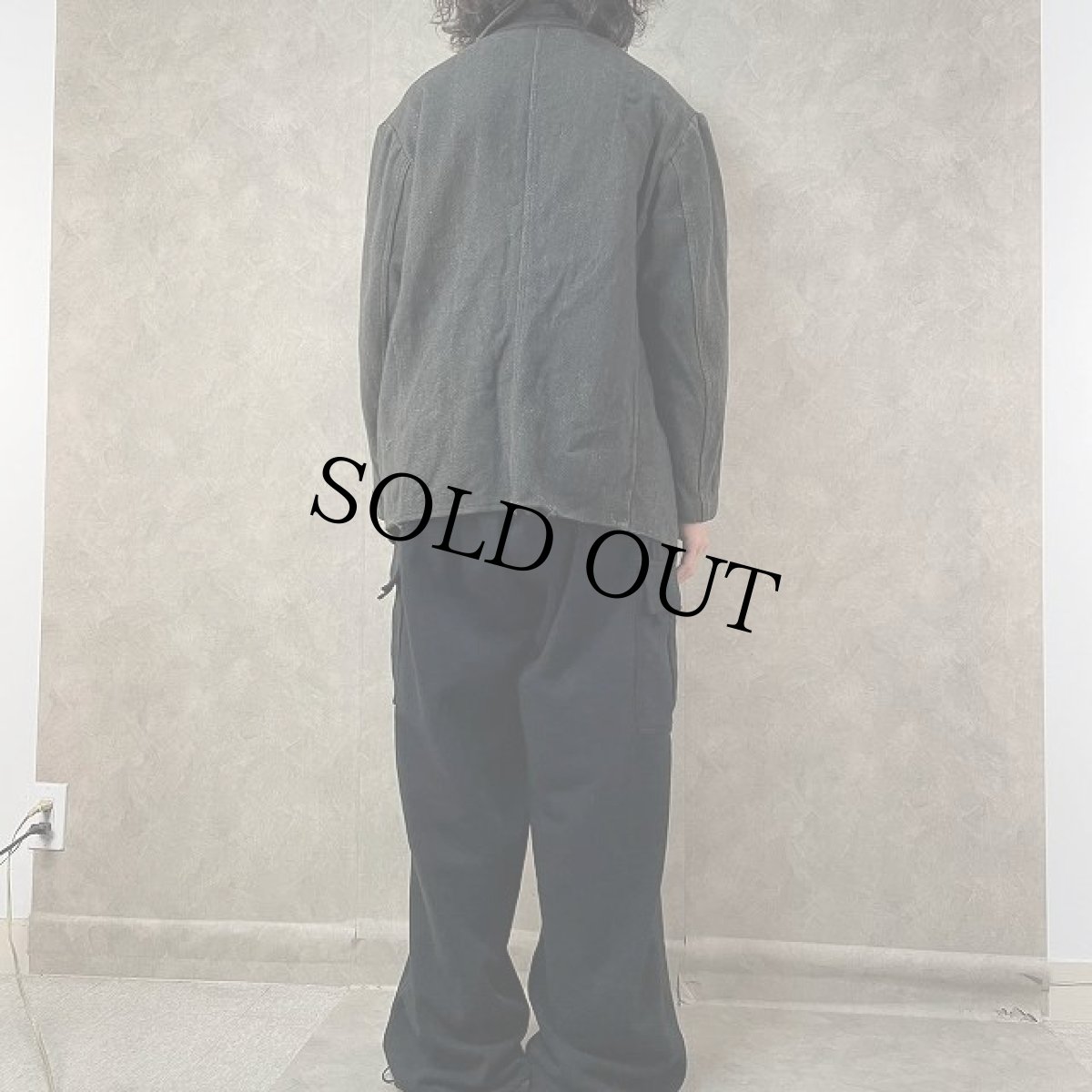 画像4: 40's ''Pascal Draperie'' FRENCH ワークウールジャケット (4)