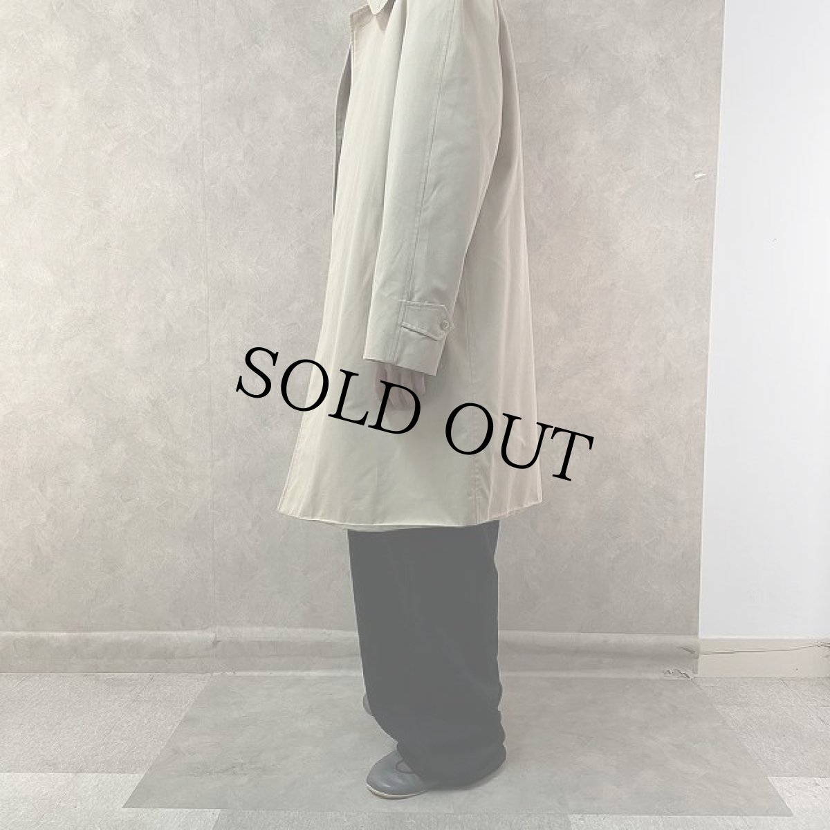 画像3: 80〜90's Burberrys ENGLAND製 ステンカラーコート (3)